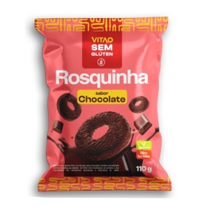 ROSQUINHA SEM GLUTEN CHOCOLATE 110G C20 - VITAO